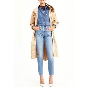 LEVI'’S 501® SKINNY  Filliforme HIGH WAIST BUTTON  BLUE JEANS